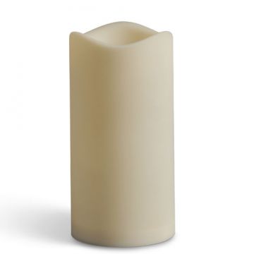 Outdoor Flameless Candle 3 x 6  with 5 Hour Timer