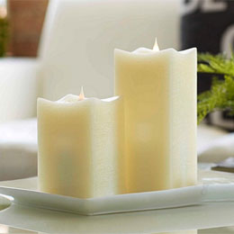 flameless candles with no scent